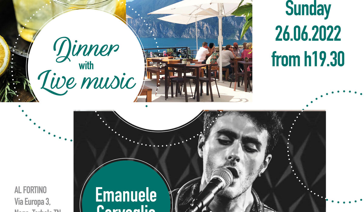 dinner with live music 🎧🍹 | Garda Hotel Forte Charme