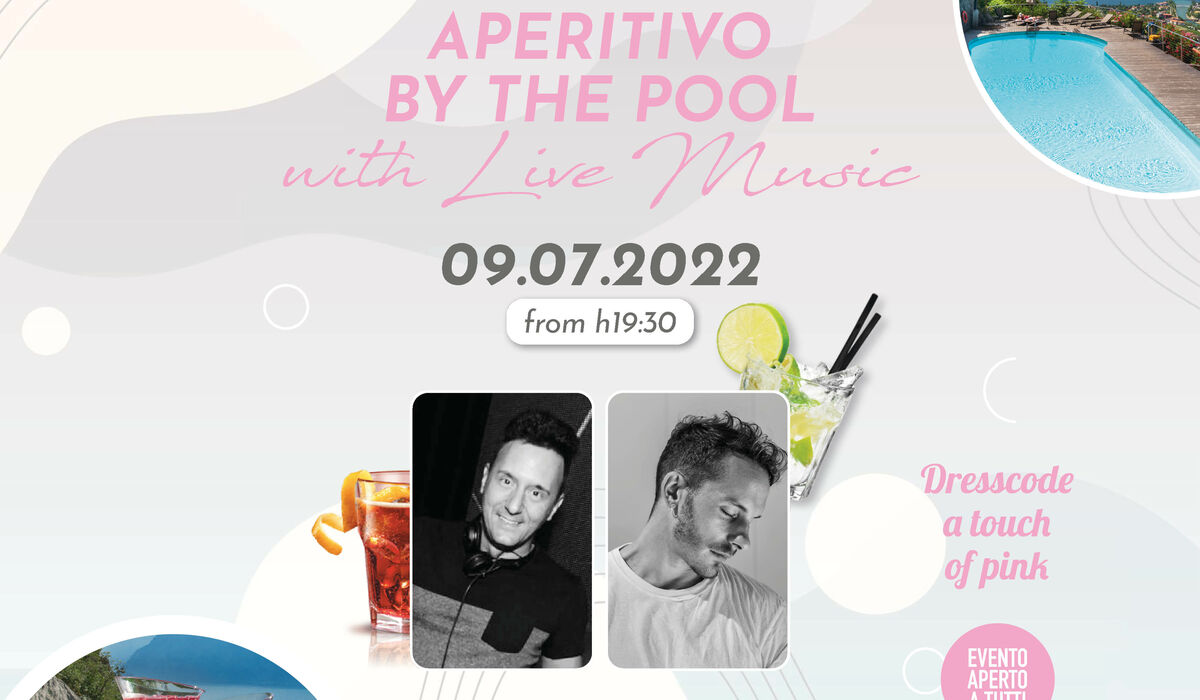Aperitivo by the pool 🎧🍸  | Garda Hotel Forte Charme